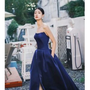 Blue Prom/Party dress for rent