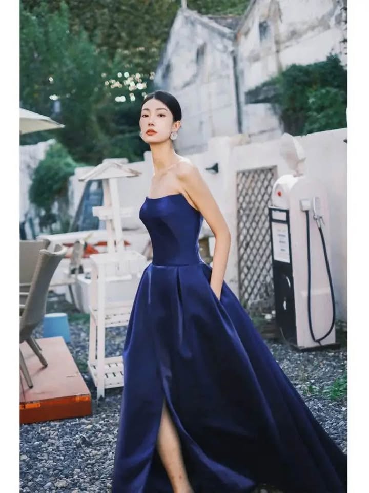 Blue Prom/Party dress for rent